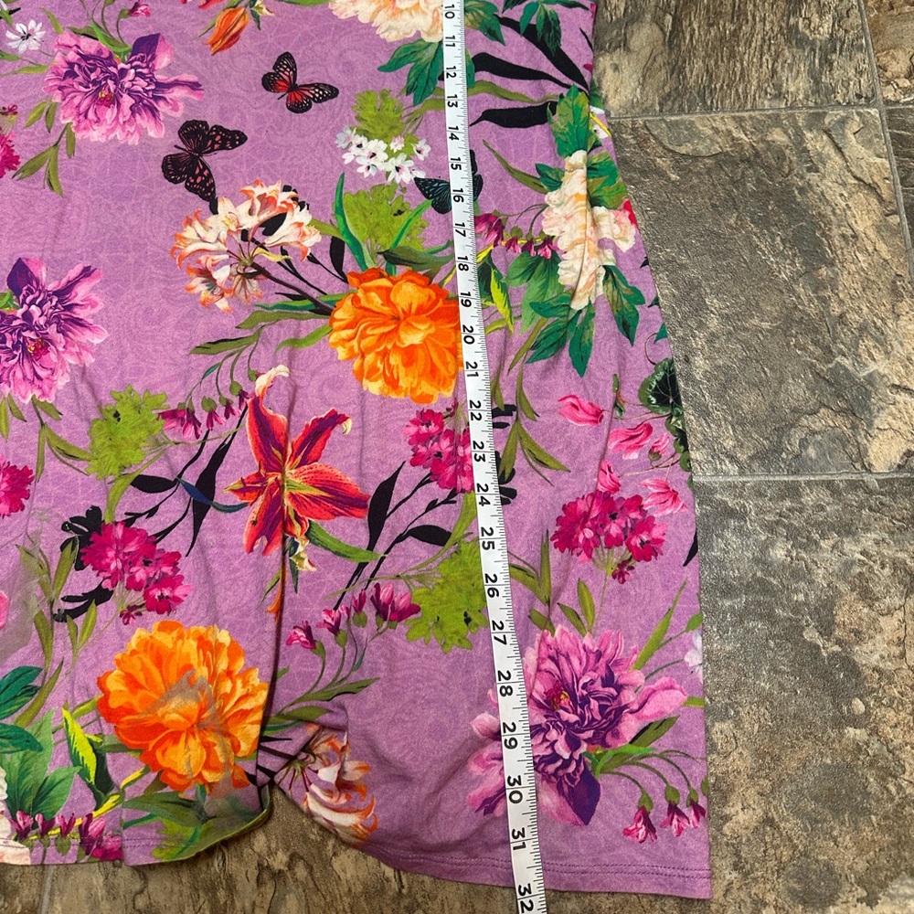 Johnny Was Multicolor Floral Sleepwear size large - Picture 6 of 9